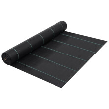 Berkfield Weed & Root Control Mat Black 2x150 m PP