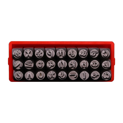 3mm Metal Number/Letter Stamper Punching Tool Leather-Style B