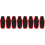 8Pcs Black Canvas Pruner Shears Covers Large Capacity Tool Holders 3