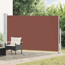 Berkfield Patio Retractable Side Awning 180x300 cm Brown