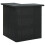 Berkfield Corner Bar Table Black 100x50x105 cm Poly Rattan 1