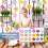 Spring Theme Floral Double Sided Printing Cutouts Paper-R321 7