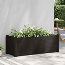 Berkfield Garden Raised Bed PP Anthracite 100x43x35 cm