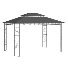 Berkfield Gazebo 4x3x2.7 m Anthracite 160 g/m