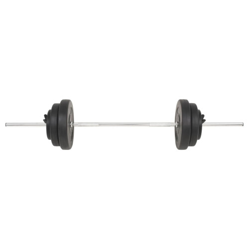 Berkfield Barbell with Plates 60 kg