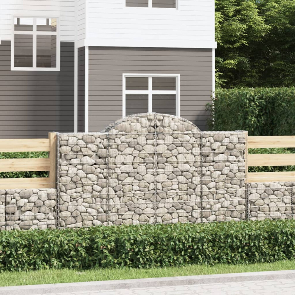 Photos - Other for Repair Berkfield Arched Gabion Baskets 13 pcs 200x50x120/140 cm Galvanised Iron