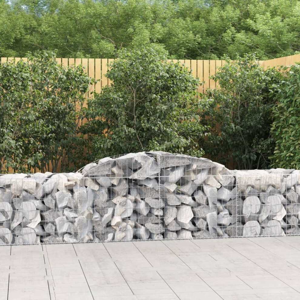 Photos - Other for Repair Berkfield Arched Gabion Baskets 13 pcs 300x50x60/80 cm Galvanised Iron