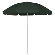 Berkfield Beach Parasol Green 240 cm