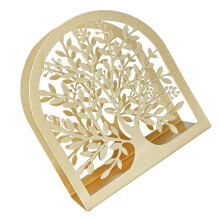 Vertical Tabletop Paper Towel Holder Stand Napkin-gold