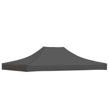 Berkfield Party Tent Roof 4x3 m Anthracite 270 g/m