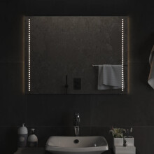 Berkfield LED Bathroom Mirror 60x80 cm