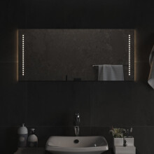 Berkfield LED Bathroom Mirror 40x90 cm