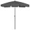 Berkfield Beach Parasol Anthracite 180x120 cm 1