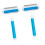 Pet Hair Remover Window Cleaner Tool with Ergonomic Handle-Blue 1
