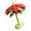 Decorative Heat Resistant Book Shape Pad Table Top-Red 1