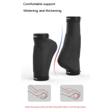 PROMEND Manopole per Manubrio Bici Barra Ergonomica per Bici per MTB BMX Accessori per Bici Elettriche