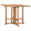 Berkfield Folding Garden Dining Table 90x90x75 cm Solid Teak Wood 1