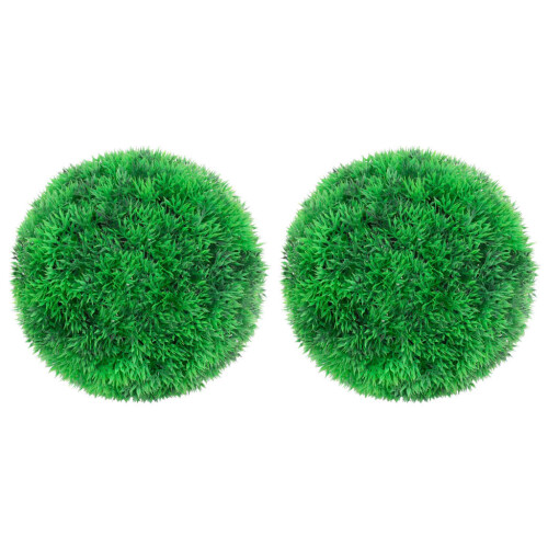 Berkfield Artificial Boxwood Balls 2 pcs 22 cm