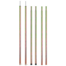 Berkfield Telescopic Tent Poles with Length of 170-255 cm 2 pcs Galvanised Steel