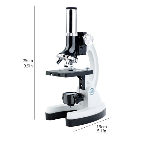 Compound Monocular Microscope 30–1200x Wide Magnification BeginnerFriendly for Students and Kids 1