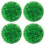 Berkfield Artificial Boxwood Balls 4 pcs 12 cm 1