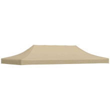 Berkfield Party Tent Roof 6x3 m Beige 270 g/m