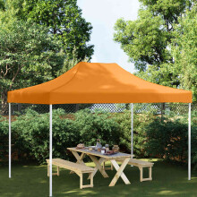 Berkfield Party Tent Roof 4.5x3 m Orange 270 g/m