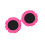 Comfortable Pet Sunglasses Sun Protective Eyewears with-Pink 1