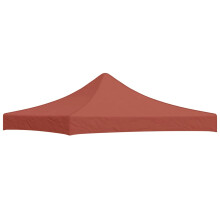 Berkfield Party Tent Roof 3x3 m Terracotta 270 g/m