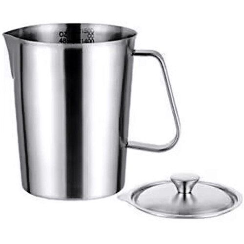 Commercial Grade Nonrust Steel Liquid Measuring Cup-1500ml