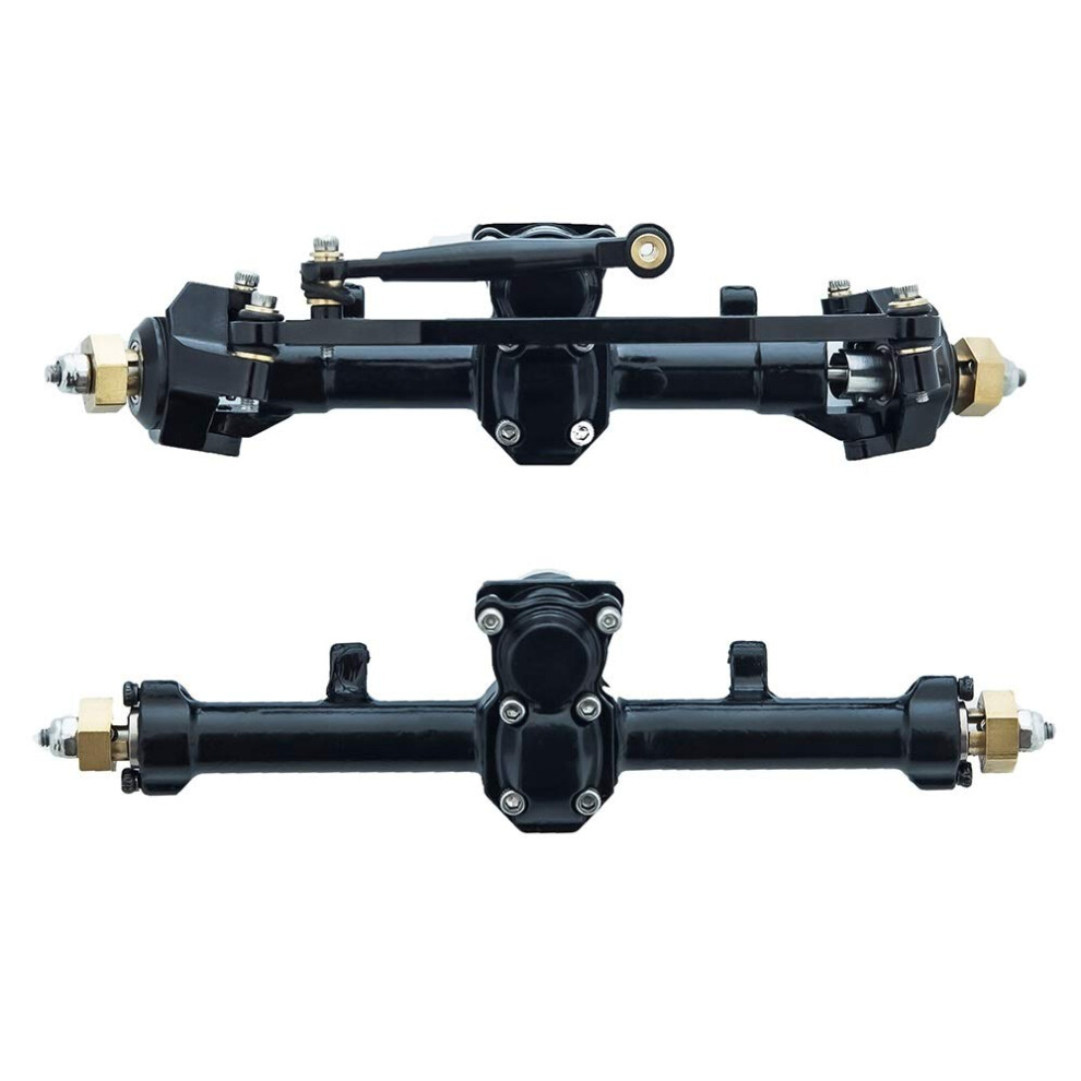 Scx24 Metal Axles Front And Rear Upgrade Parts For Axial 1/24 Crawler Reinforced Heavyduty Build 9045646559827