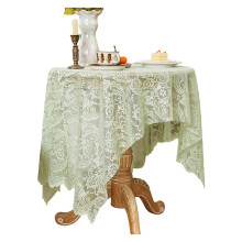 Breathable Openwork Tablecloth-140 100cm Light Green