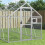 Berkfield Aviary Silver 1.79x8x1.85 m Aluminium 1