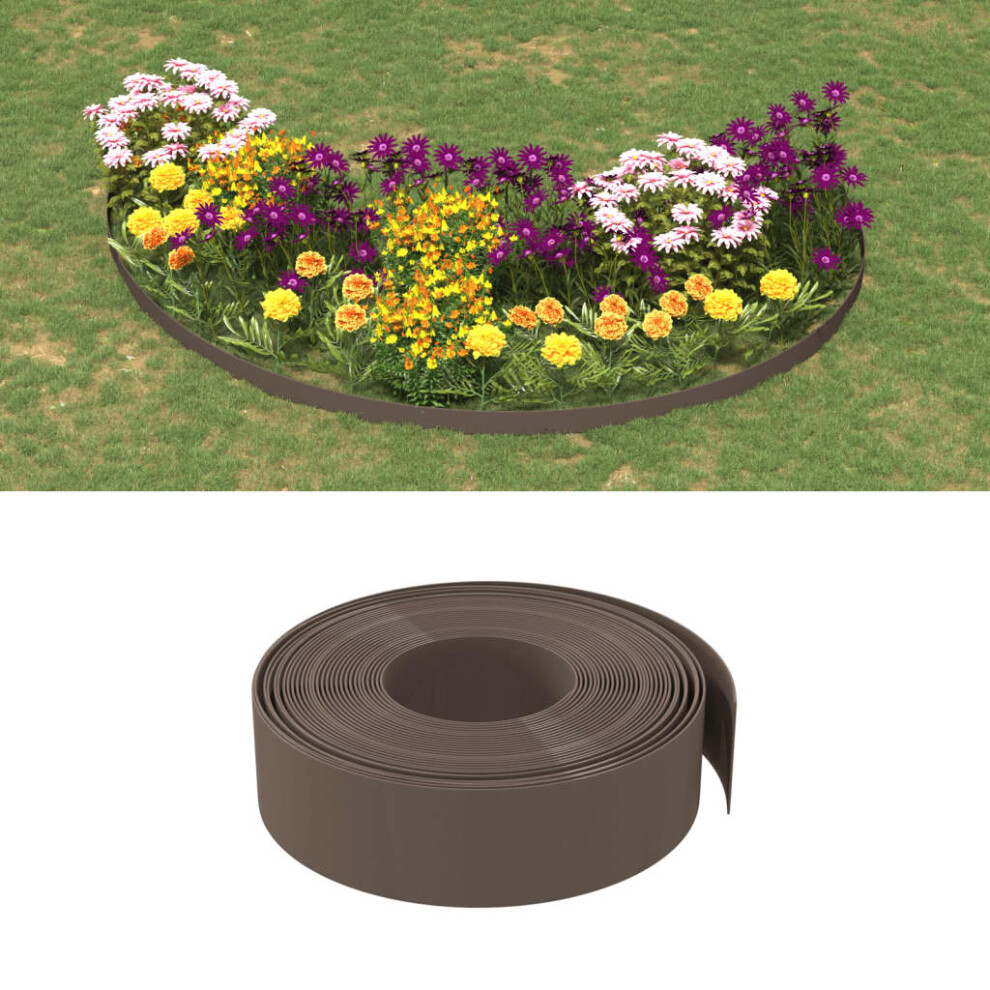 Photos - Other for Repair Berkfield Garden Edgings 5 pcs Brown 10 m 15 cm Polyethylene