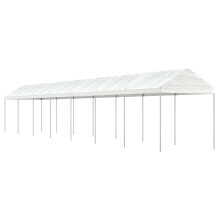 Berkfield Gazebo with Roof White 15.61x2.28x2.69 m Polyethylene