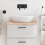 Berkfield Bathroom Countertop 60x40x(2-4) cm Untreated Solid Wood 1