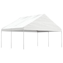 Berkfield Gazebo with Roof White 4.46x5.88x3.75 m Polyethylene