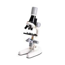 Portable Microscope Kit 100X 400X 1200X with White Slides, Compact Design for Field and Classroom Use