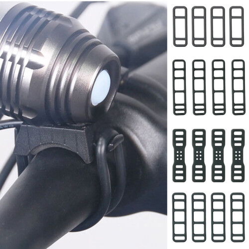 Bike Silicone Strap with High Elasticity 4 pcs 1