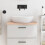 Berkfield Bathroom Countertop 60x40x2 cm Untreated Solid Wood 1