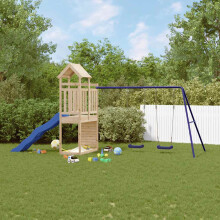 Berkfield Outdoor Playset Solid Wood Pine