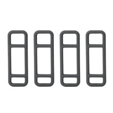 Bike Silicone Strap with High Elasticity 4 pcs
