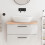 Berkfield Bathroom Countertop 80x30x(2-4) cm Untreated Solid Wood 1