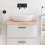 Berkfield Bathroom Countertop 60x40x(2-6) cm Untreated Solid Wood 1
