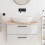 Berkfield Bathroom Countertop 80x40x2 cm Untreated Solid Wood 1
