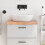 Berkfield Bathroom Countertop Light Brown 60x30x(2-6) cm Treated Solid Wood 1