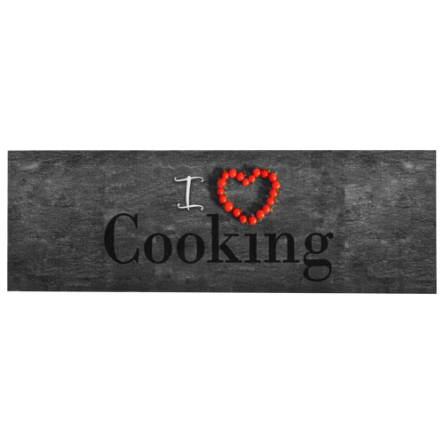 Berkfield Kitchen Carpet Washable Cooking 60x300 cm