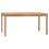 Berkfield Garden Dining Table 160x80x77 cm Solid Teak Wood 1