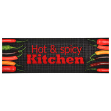 Berkfield Kitchen Carpet Washable Hot & Spicy 60x300 cm