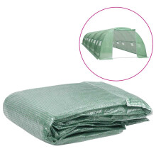 Berkfield Greenhouse Replacement Cover (32 m) 400x800x200 cm Green